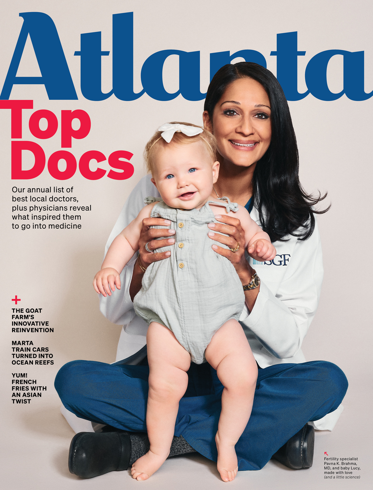 Atlanta Magazine July 2024 cover - Top Doctors